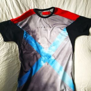 Mens Vie+Riche Paris short sleeve shirt